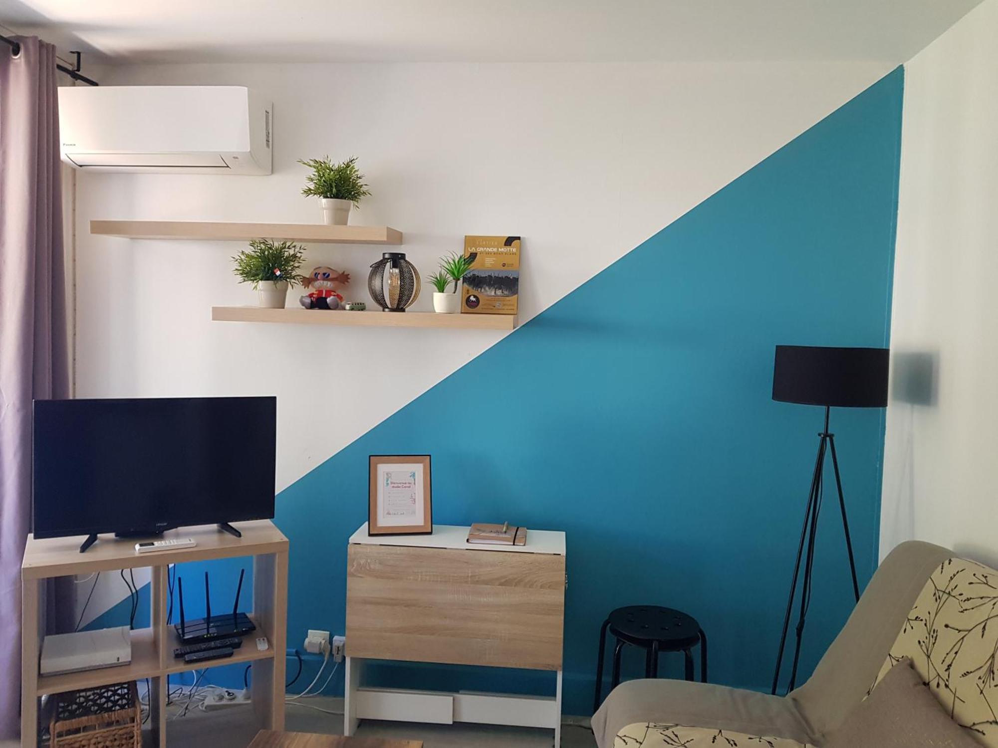 Corail Studio - 2Min Plage Centre Ville - Clim - Wifi - Parking Prive - Ideal Famille - La Grande Motte Екстер'єр фото